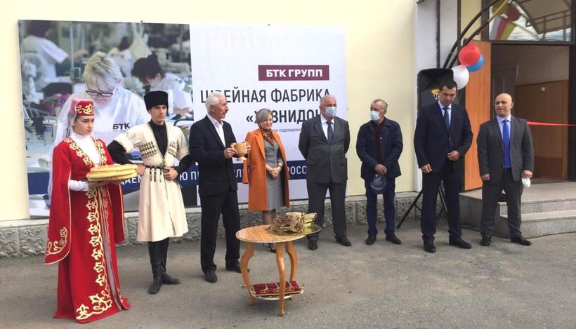В Северной Осетии открыли новую швейную фабрику